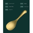 thumbnail image 2 of Wollet Brass Rice Spoon  Solid Rice Shovel Rice Spoon Rice Ladle Rice Spoon, 2 of 6