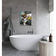 thumbnail image 5 of HFDF Highland Cow Bathroom Decor Funny Bathroom Wall Art Farmhouse Cow The Toilet Picture Rustic Cow Bathroom Canvas Patg Home Wall Decor For Bathroom Ready To Hang 12x16inch Framed, 5 of 6