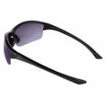 thumbnail image 2 of 2 Pair of "The Skillful" Semi Rimless Sport Wrap Bifocal Sunglasses - Blue/Blue - 1.75, 2 of 5