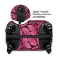 thumbnail image 2 of Fuzoiu Pink Butterfly Print Suitcase Cover,Washable Luggage Covers for Suitcase,Elastic Luggage Protector Cover,Scratch Resistant Travel Suitcase Covers-Large, 2 of 7