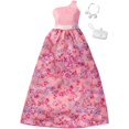 thumbnail image 1 of Barbie Fashions Complete Look - Peach One Shoulder Dress Barbie -, 1 of 1