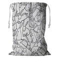 thumbnail image 1 of Cesta de almacenamiento ABPHQTO Rabbit Bunny Bolsa para la colada con cordón 45x60 cm, 1 of 3