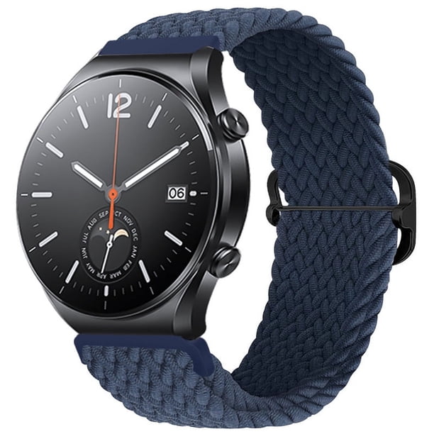 Adecuado para la correa de reloj Xiaomi S1/S2 Correa elástica trenzada de nailon ajustable