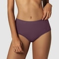 thumbnail image 2 of DHFJKG Women's High Waist Period Bikini Bottom Comfortable Leakproof Swimwear Solid Color Waterproof Swim Bottoms Soft Beachwear, 2 of 4