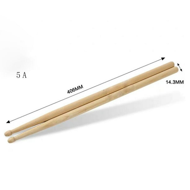 Size outlet of drumsticks