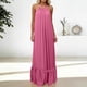 thumbnail image 5 of Faldas Largas de las Mujeres de la Ropa de Cama Se Sienten Sueltas Casual Doblado con Pliegues Falda de Suspensión Ajustable, Ropa de Dormir para el Hogar, 5 of 7
