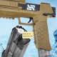 thumbnail image 3 of Electrical water gun - yellow electric riel shot water gun playa niños juguetes de agua de verano juguetes de pistola de agua, 3 of 9