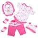 thumbnail image 2 of Lovely Gown Outfit Vestido De Muñeca, Traje De Muñeca, Para Bebés Muñecas De 17 Pulgadas Niños YLSHRF Doll Clothes, 2 of 8