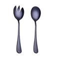 thumbnail image 1 of Flatware sets 1set salad servers stainless steel salad spoon and fork dinning server cutlery set kitchen serving (HTOOQ), 1 of 2