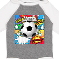 thumbnail image 4 of Inktastic Soccer Superhero Boys or Girls Long Sleeve Baby Bodysuit, 4 of 5