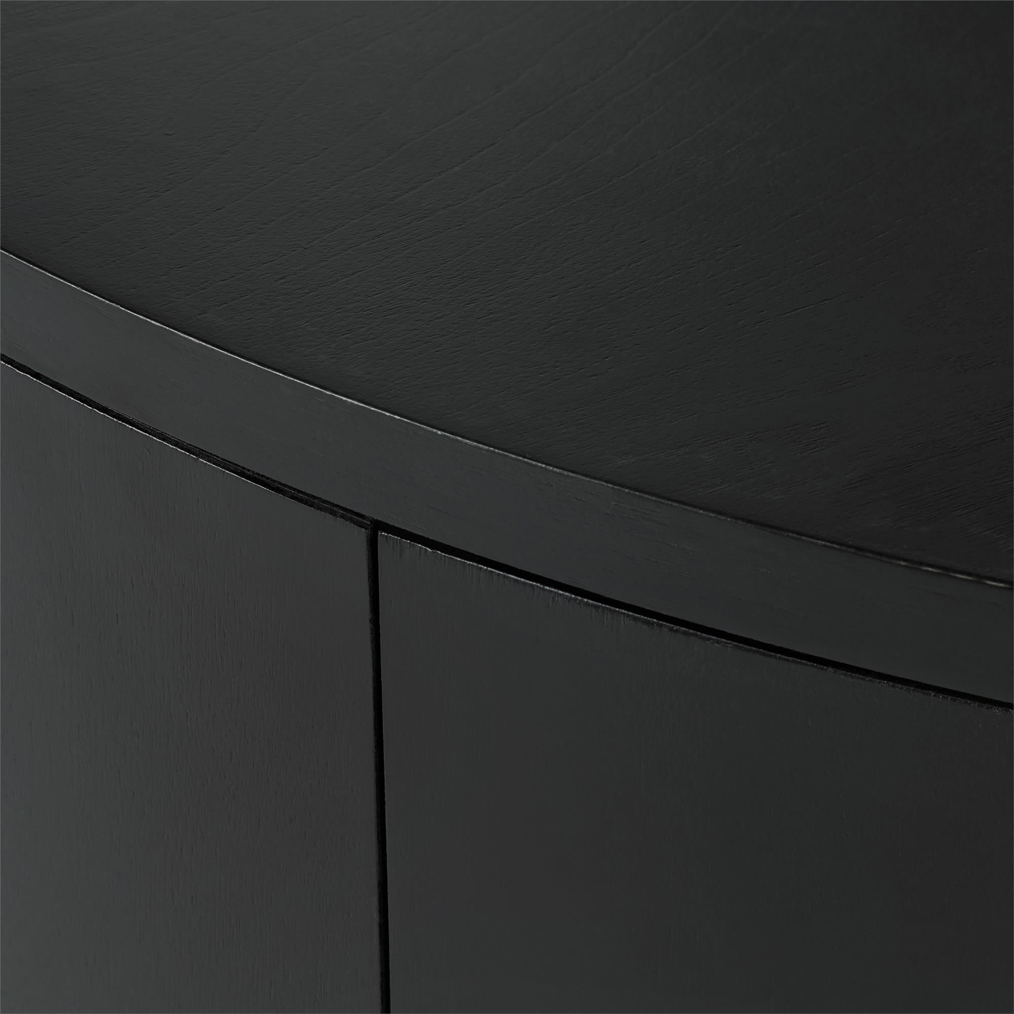 Better Homes & Gardens Miller Drum Coffee Table, Black