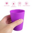 thumbnail image 3 of Vasos coloridos, vasos para beber, vajilla reutilizable e irrompible para eventos, bodas, fiestas, suministros, 15 piezas, 100 a 200 ml, 3 of 6