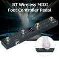 thumbnail image 6 of M-VAVE Controller Pedal,BT MIDI Pedal APP 4 Buttons BT Wireless MIDI Portable MIDI Re able 4 ler Re able MIDI APP 4 pedal BUZHI BT, 6 of 6
