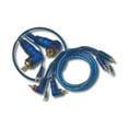 thumbnail image 1 of 12 ft. Right Angle Triple Shielded RCA Cables with Remote Turn-On Wire, 1 of 1