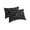 Black, variant on Colorful Polka Dot California King Pillow Case - Microfiber Bed Throw Pillow Covers, Vintage Minimalist Geometric Beige Decorative Lumbar Pillow Cover with Envelope Closure for Sofa/Travel 20"x40"