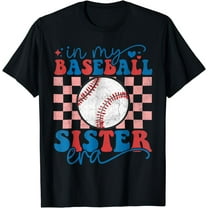Retro Vintage Baseball Sister T-Shirt