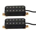 thumbnail image 1 of 2 uds pastilla de guitarra doble bobina cuello y puente conjunto de pastilla de alto rendimiento para eléctrico Negro con Cable Hugo Pastilla de doble bobina, 1 of 10
