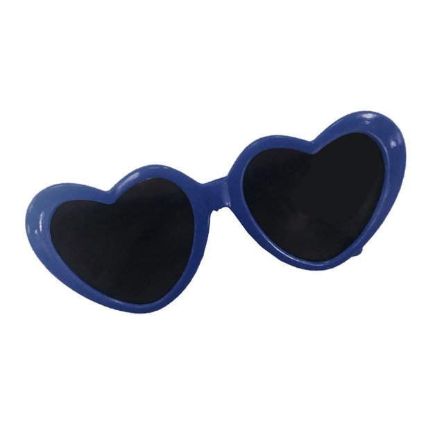 Par de gafas de sol con montura de corazón para American 18''