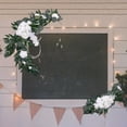 thumbnail image 4 of AMLESO 2 Pieces Artificial Flower Swag Wedding Welcome Sign Garlands Flower Garland for White, 4 of 8