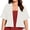 C1-White, variant on Womens Plus Cropped Cardigan Open Front Shrug for Dresses Lightweight Bolero for Summer Red 2X