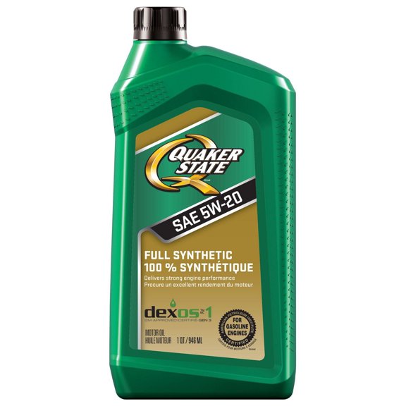 Quaker State Huile moteur entièrement synthétique 5W-20 946 ml