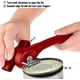 thumbnail image 2 of Abrelatas manual de seguridad, diseño ergonómico antideslizante con corte lateral liso, abrelatas profesional de acero inoxidable que no toca los alimentos Rojo Verde Cocina, Decoración y Otros, 2 of 5
