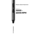 thumbnail image 2 of Rotary Tool Kit HOTO SNAPBLOQ R-A04 Mini Cordless 22000 RPM, 2 of 7