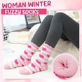 thumbnail image 5 of Loritta 7 Pairs Womens Fuzzy Socks Soft Winter Warm Cozy Fluffy Soft Socks Gifts, 5 of 7