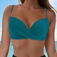 thumbnail image 2 of UAYOTSE Summer Daily Wear Bathing Suit Top, Cross Back Padded Bikini Top, Flexible Adjustable Design for Swimming and Water Leisure,Sizes XXL, 2 of 9