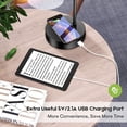 thumbnail image 4 of Set of 2 Table Lamps,Dimmable with USB Ports,Bulbs Included, 4 of 6