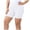 White, variant on Tqcoqu Womens Plus Size Yoga Shorts,Soft High Waist Stretch Ribbed Knit Basic Shorts,Workout Gym Athletic Leggings Shorts,Army Green Women's L-XXXXXL