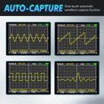 thumbnail image 3 of yeacher ET828PRO 2-in-1 Oscilloscope Multimeter with 50Msps Sampling, 10MHz Bandwidth, 6000 Counts, 2.4" Color Display, Auto-Ranging, Data Storage, and Sleep Mode (Batteries Not Included), 3 of 7