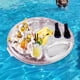 thumbnail image 5 of Nueva Barra Hielo Inflable PVC Bandeja Hielo Autoservicio Soporte Flotante Portátil para Bandeja Posavasos Porosa (transparente), 5 of 9