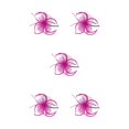 thumbnail image 3 of Shengyu 1/2/3/5 Bandeau en Maille pour Femmes Accessoires de Photographie Longue Durée Maquillage Réglable Scène Cosplay Bandeau pour Cheveux Fille Rose Rouge 5 Pcs, 3 of 6