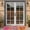 White-49, variant on Bohemian Floral Patchwork Non-Slip Entryway Door Mat,Boho Indoor Decor Durable Low Plush Door Mat,Washable Welcome Rug for Patio Hallway Home Decor 20x32 Inches