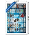 thumbnail image 3 of Star Wars: Saga - Figures Wall Poster, 14.725" x 22.375", Framed, 3 of 5