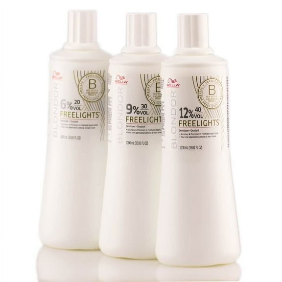 Wella Professionals Blondor Freelights Developer - 20 Vol & 6 % - 33.81 oz