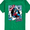 thumbnail image 3 of Marvel Captain America - Panels - Toddler and Youth Short Sleeve Graphic T-shirt, 3 of 5