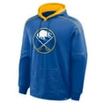 thumbnail image 2 of Men's Fanatics Royal Buffalo Sabres Goaltender Defender Pullover Hoodie, 2 of 3