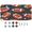 Multicolor 2, variant on ADECORIVY Rugby Football License Plate, Aluminum Decorative Novelty Vanity Tag with 4 Holes, Front Plate for Men Women Car Tag Accessories, 6 x 12 inch