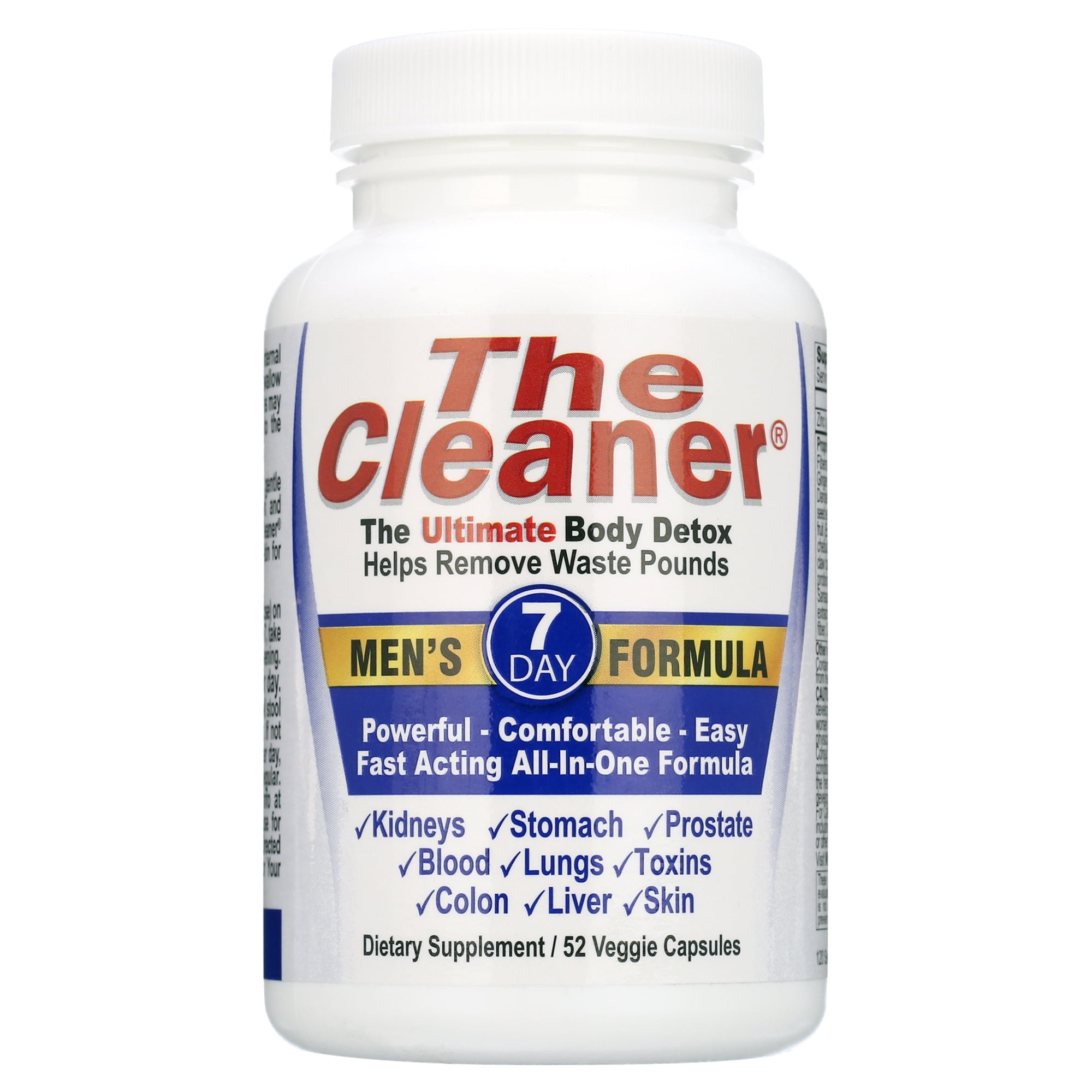 Century Systems The Cleaner Men's 7-Day Formula - 52 Capsules