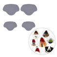 thumbnail image 1 of fastboy Semelles de Talon pour Réparation de Talon pour Hommes & Femmes Talons Hauts Gris Clair, 1 of 9