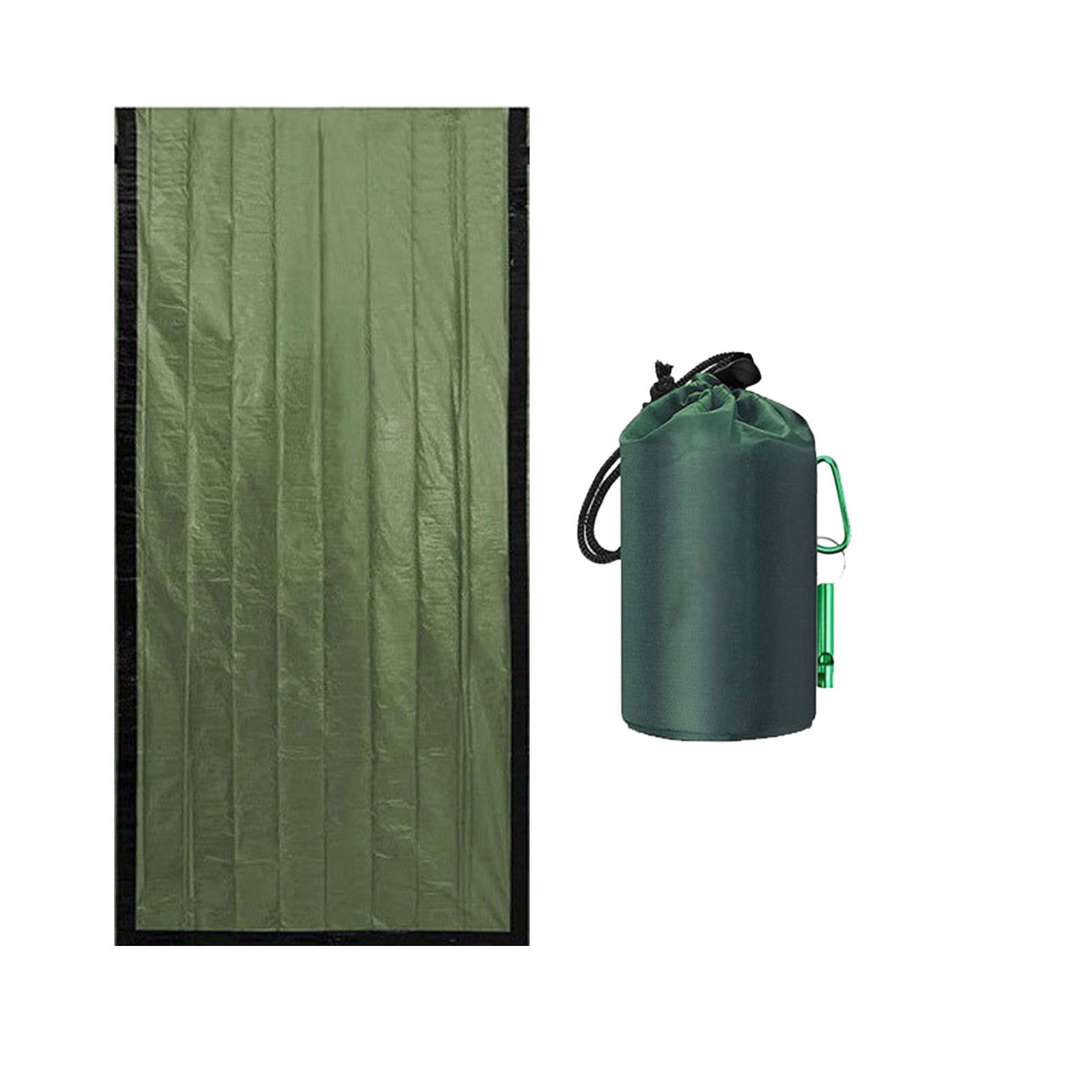 Emergency Sleeping Bag 84"X36" Emergency Sleeping Bag Pocket Size Emergency Sleeping Bag Thermal Bivy Sack For Outdoor