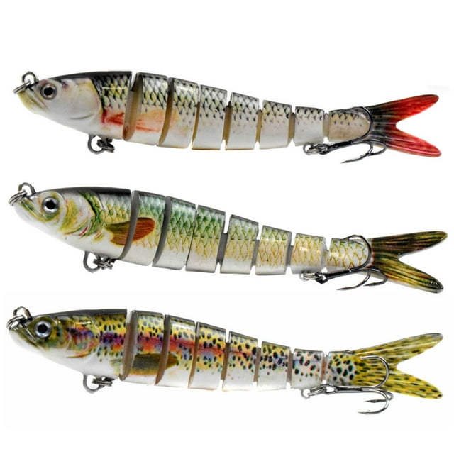 Lure Bait Fishing Simulation Swimbait Multi-sectional Crankbait Wobbler Fishing Tackles