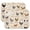 Chicken Far, variant on 2 Pack Peach Print Kitchen Drying Mats Super Absorbent Microfiber Dish Drying Mat, Heat Resistant & Foldable Countertop Pad for Dishes Kawaii Fruit Aesthetic Design (Pink, 18"x16")
