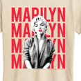 thumbnail image 3 of Marilyn Monroe - Stacked Name Short Sleeve Graphic T-Shirt, 3 of 5