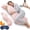 Pink, variant on Pea Pod Body Pillow for Adults, Ergonomic Long Hugging Pillow for Side Sleepers, Soft Full Body Support Cushion with Removable Washable Cover for Bed and Sofa