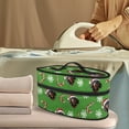 thumbnail image 2 of HELLHERO Christmas Dachshund Pattern Steam Iron Storage Holder 11.8x6.69x5.5 Inches Polyester, Bag Only, 2 of 6