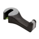thumbnail image 1 of Soporte para teléfono con gancho oculto para reposacabezas de coche 2 en 1, colgador para respaldo de asiento negro gris, 1 of 9