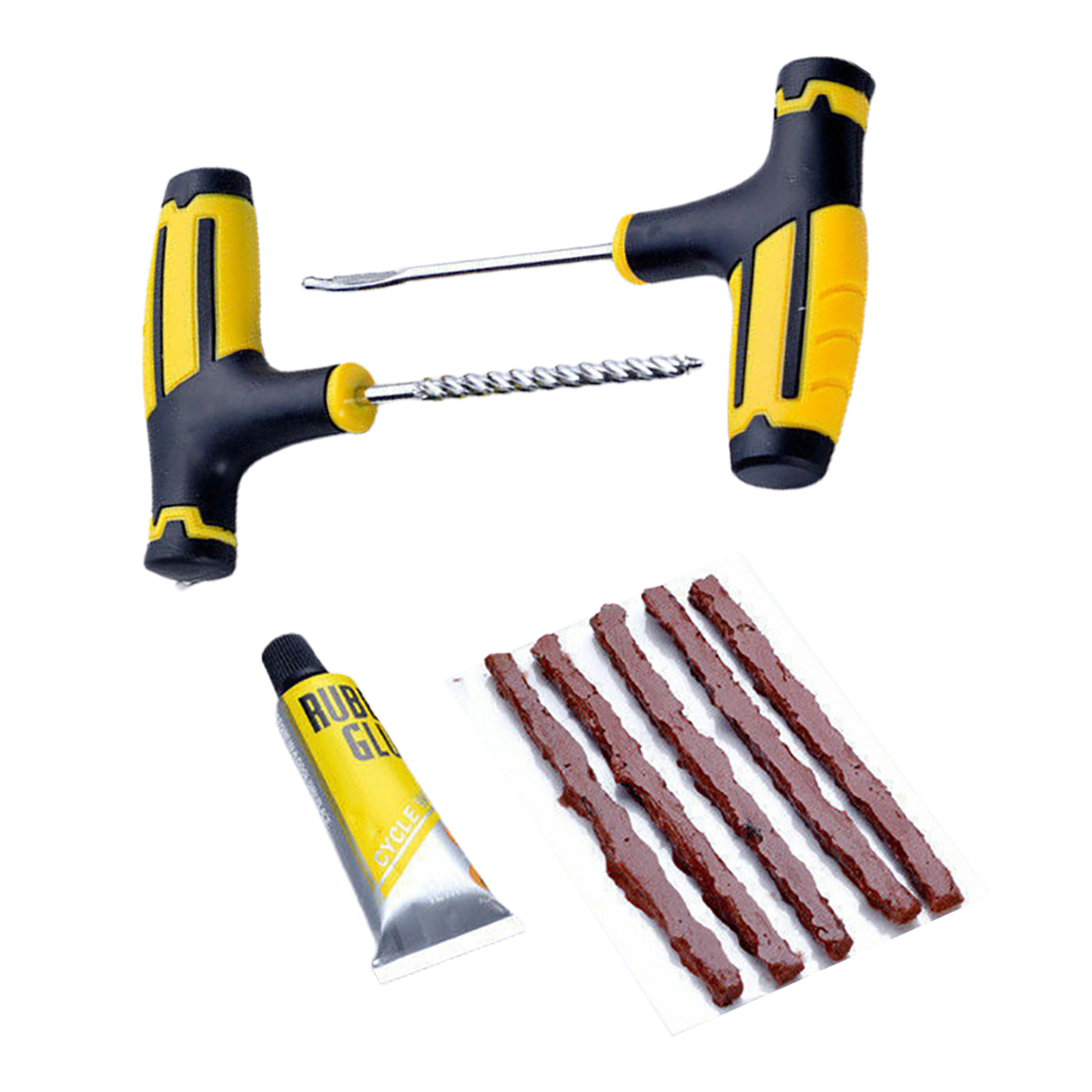 Hloma Tire Puncture Repair Kit Universal Compact Metal Cars Trucks Tire